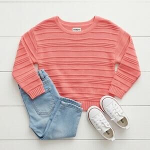 OshKosh Kids’ Coral Sweater Size 4